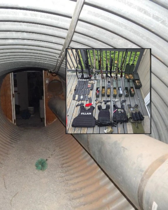 Weapons cache, secret bunker found in California home of conservative activist<br>