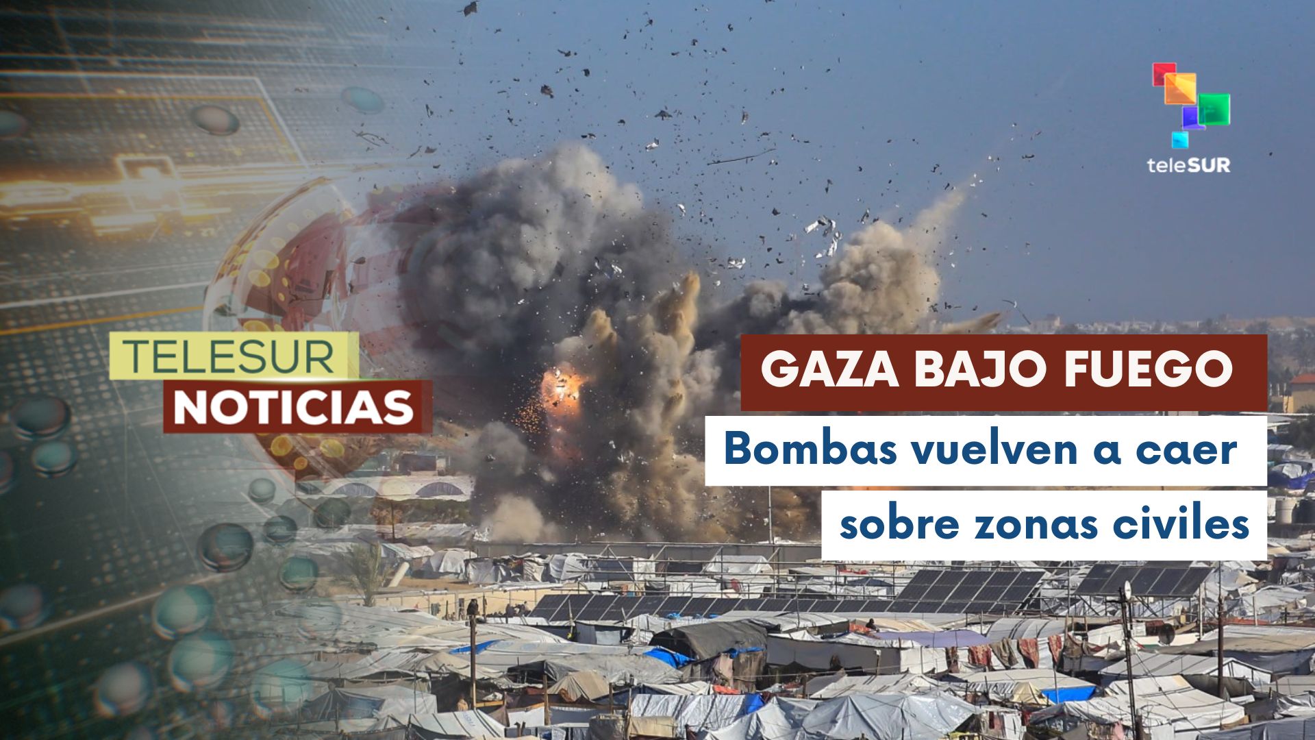 Ofensiva de Israel en Gaza pone en riesgo negociaciones de tregua