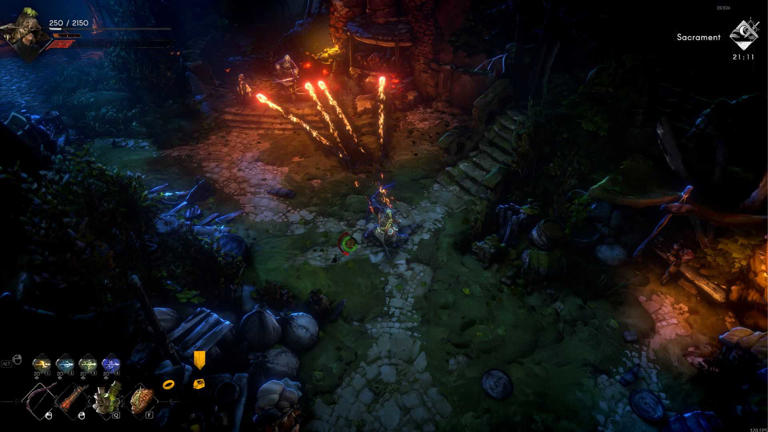 What do status effects do in No Rest for the Wicked?
