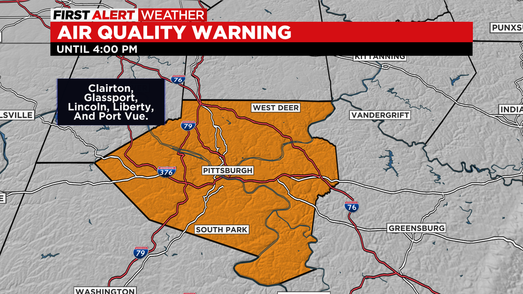 Code Orange Air Quality Action Day declared for parts of Allegheny ...