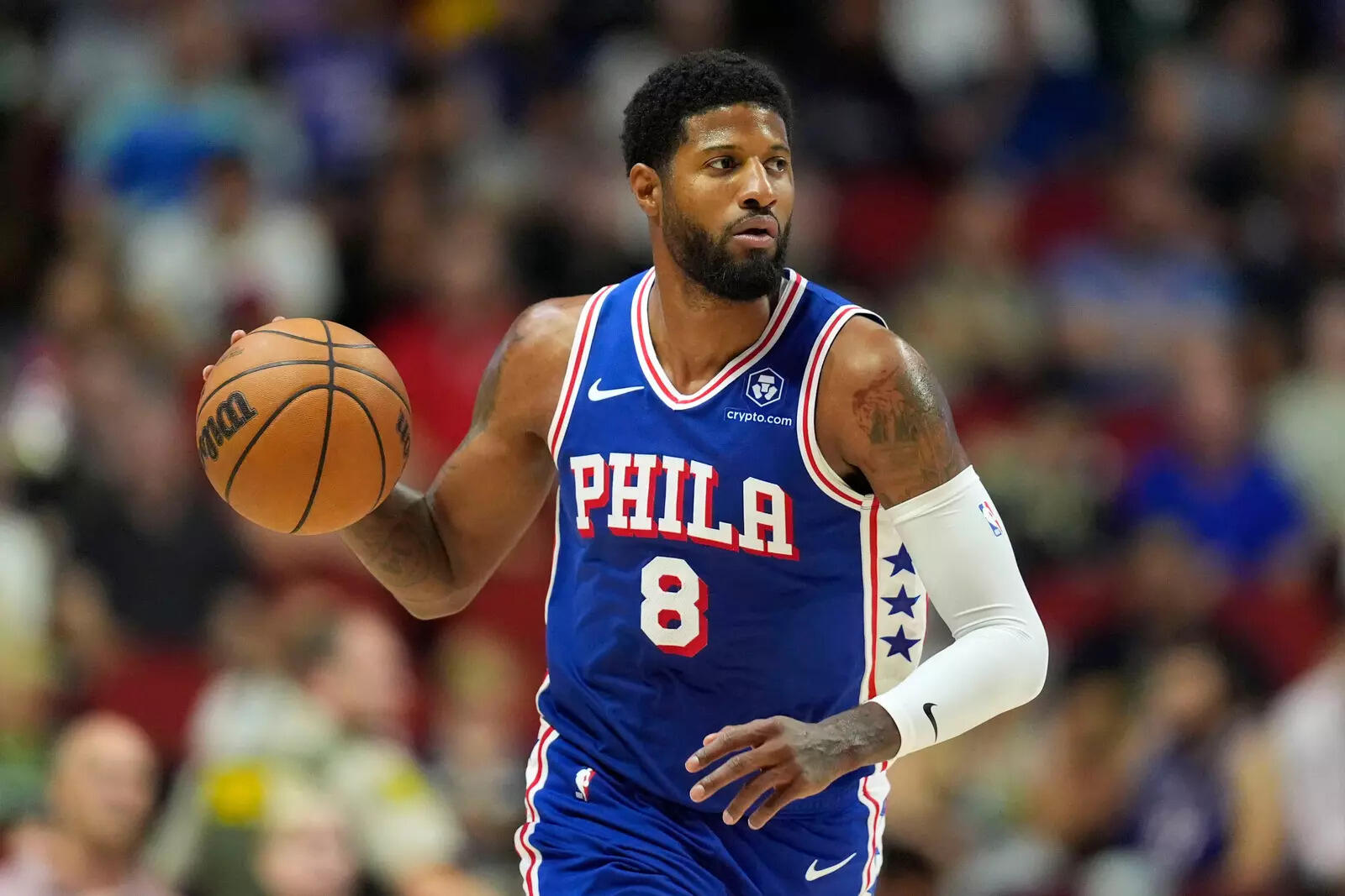 Paul George breaks silence after 25-game NBA suspension for anti-drug ...
