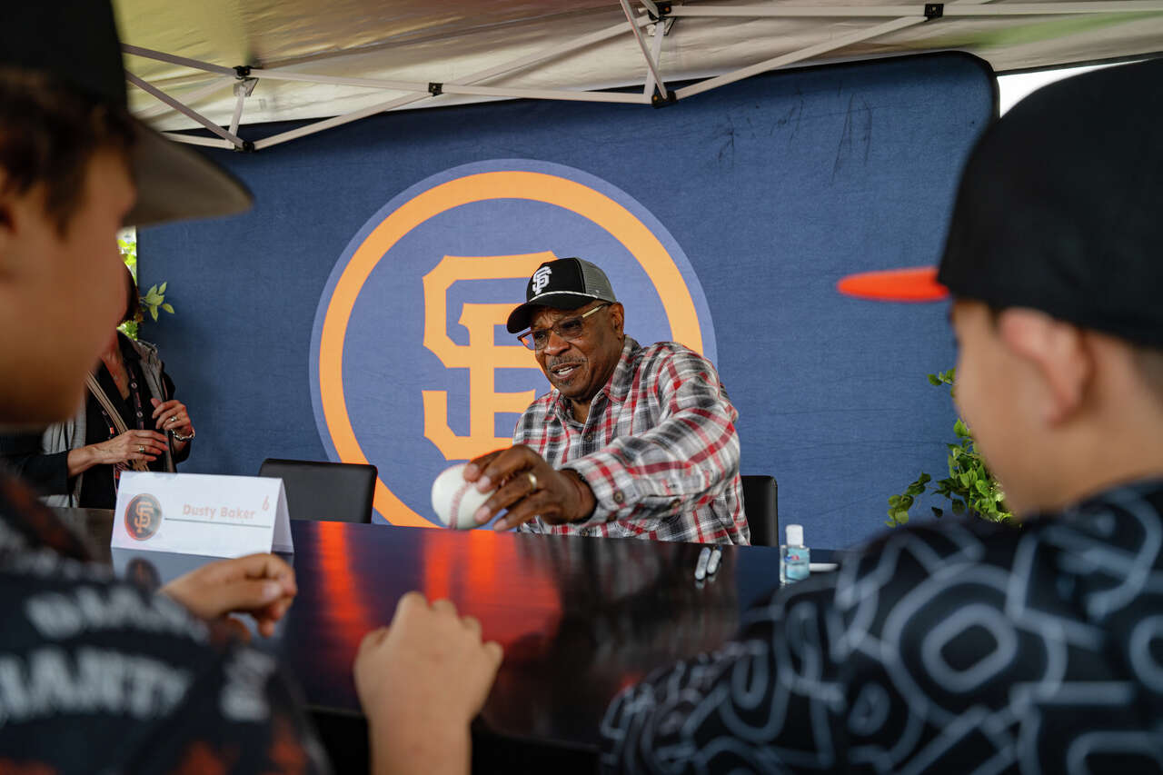 What advice did baseball sage Dusty Baker offer Giants