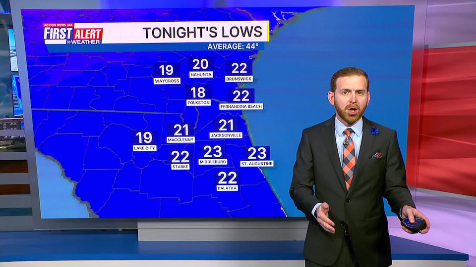 First alert forecast: Saturday, January 31 - early evening
