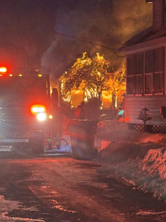 Crews knock down house fire in Warwick