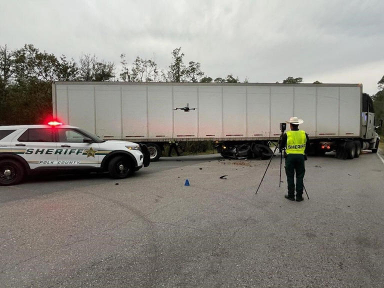 1 dead after crash involving semi-truck in Polk County