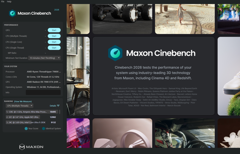 Cinebench 2026: el benchmark que pone al límite tu PC