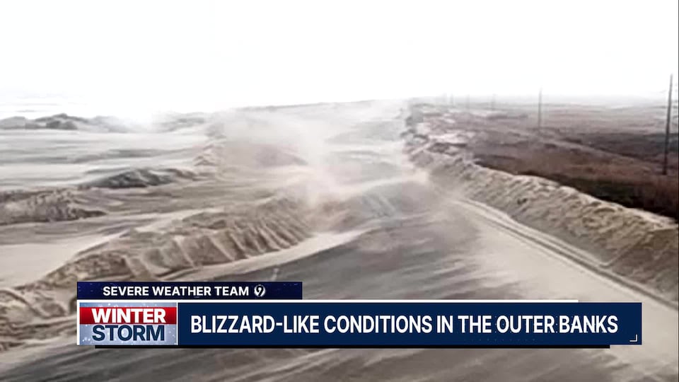 Outer Banks may face blizzard-like conditions
