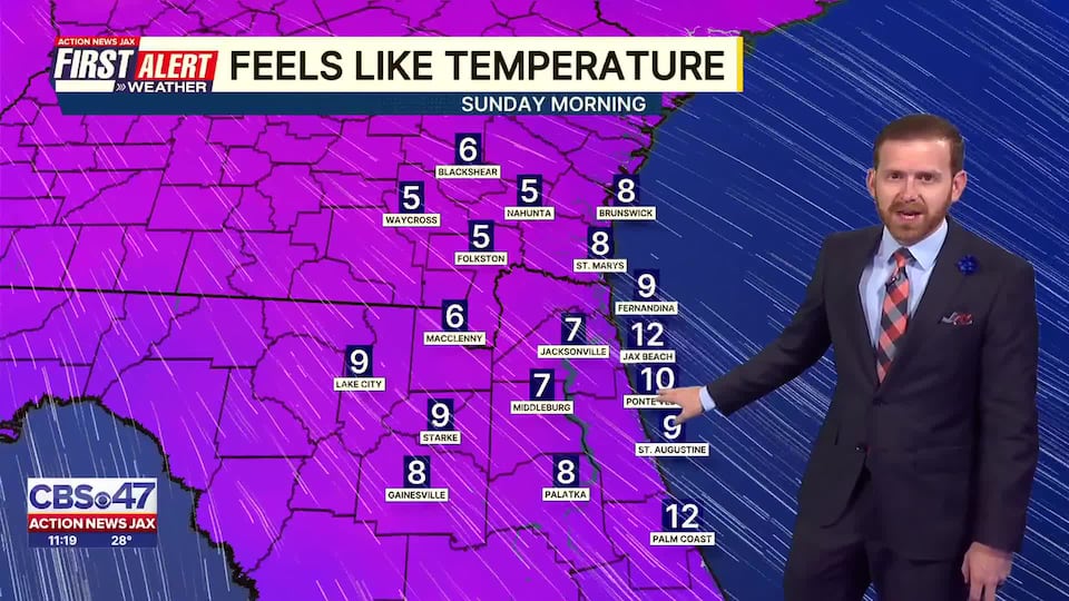 First alert forecast: Saturday, January 31 - late evening