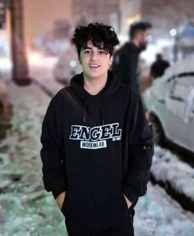 Amirali Heidari, who was also 17 when he was killed, had joined a demonstration in Kermanshah, western Iran.