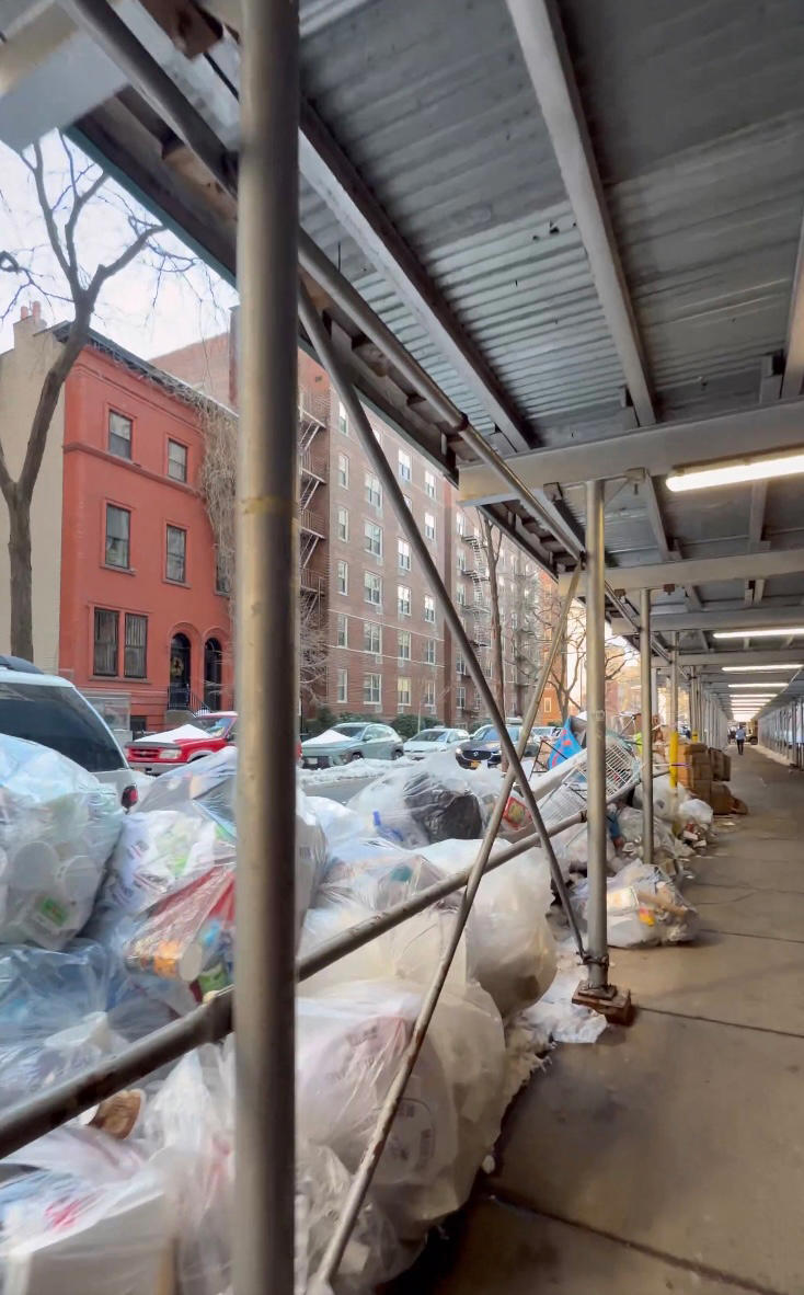 NYers raise a stink over trash buildup as 'limited collection ...