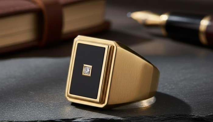 Gold rings for men that speak style & status