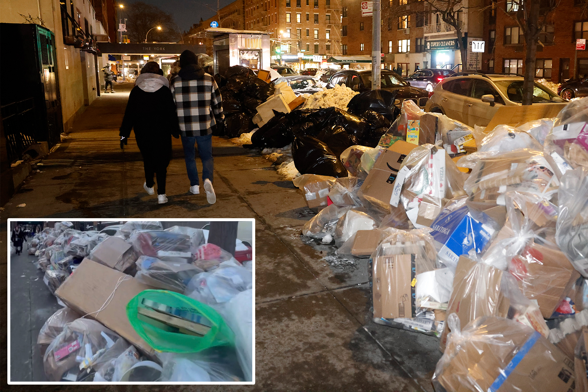 NYers raise a stink over trash buildup as 'limited collection ...