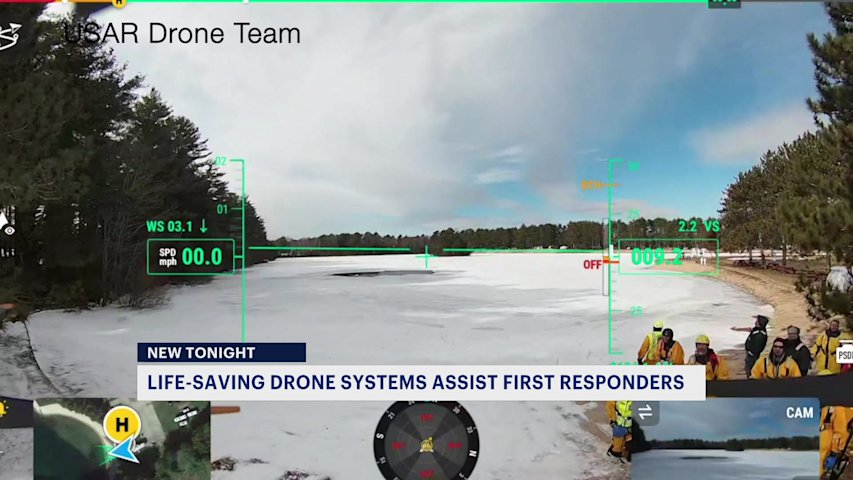 Drones bring faster, safer response to ice and water emergencies