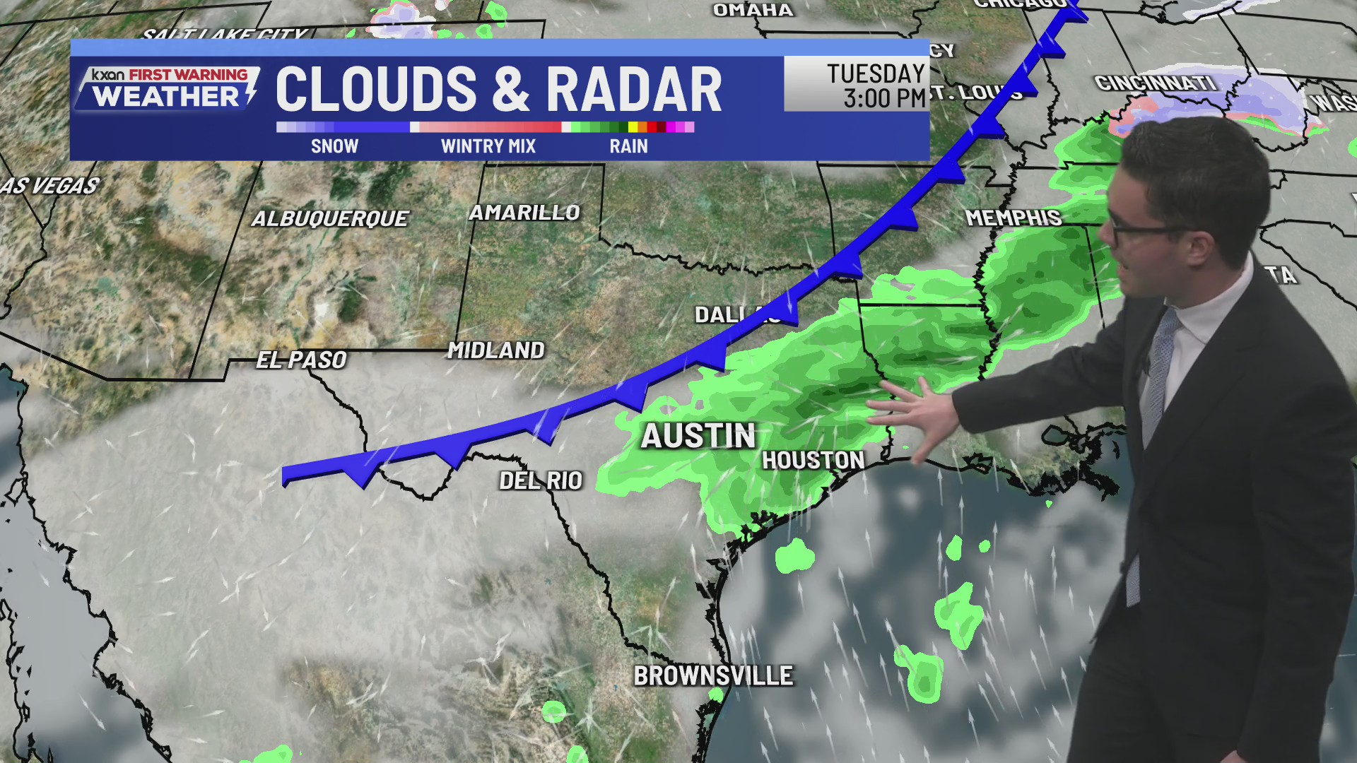 Hard freeze tonight, warming next week with rain chances | KXAN weather ...