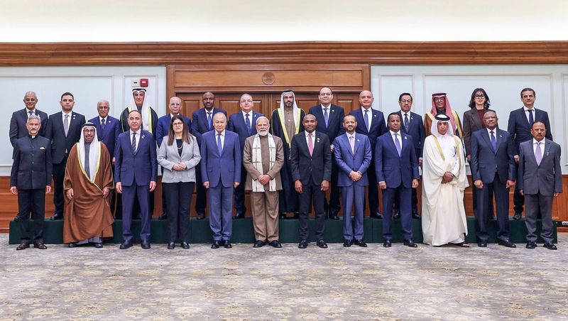 India, Arab states aim to double trade to $500 billion by 2030