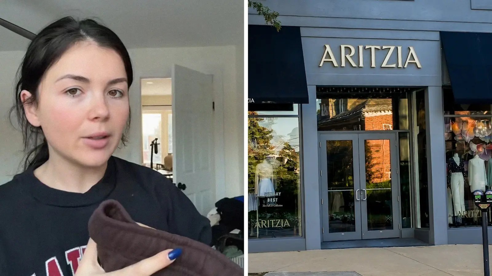 Woman Orders 100 Sweatpants From Aritzia The Stains Are So Bad She s 