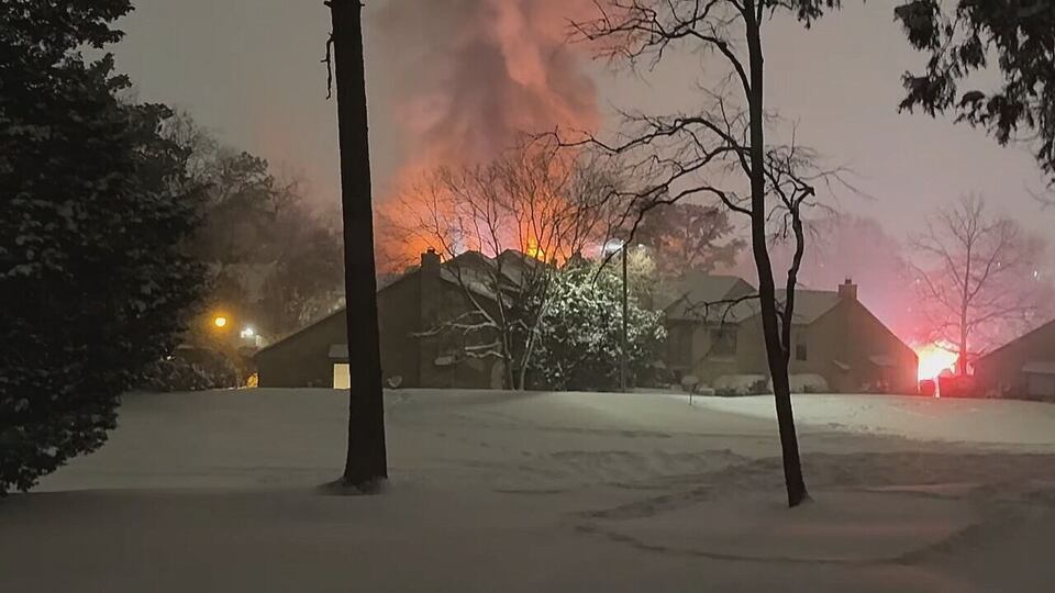 Crews battle two-alarm house fire in south Charlotte