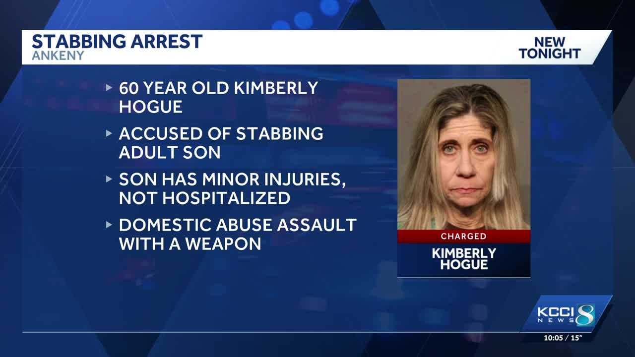 Ankeny woman charged with assault with a weapon after injuring her ...