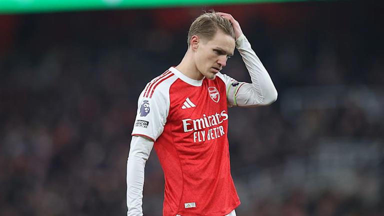 Martin Ødegaard has come under fire for his performances this season. | James Gill/Danehouse/Getty Images