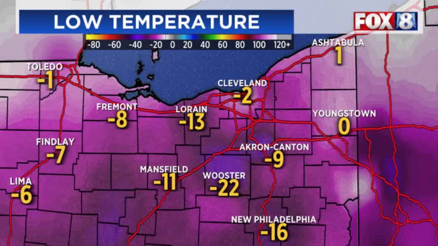 Weekend forecast: Dangerously cold temperatures