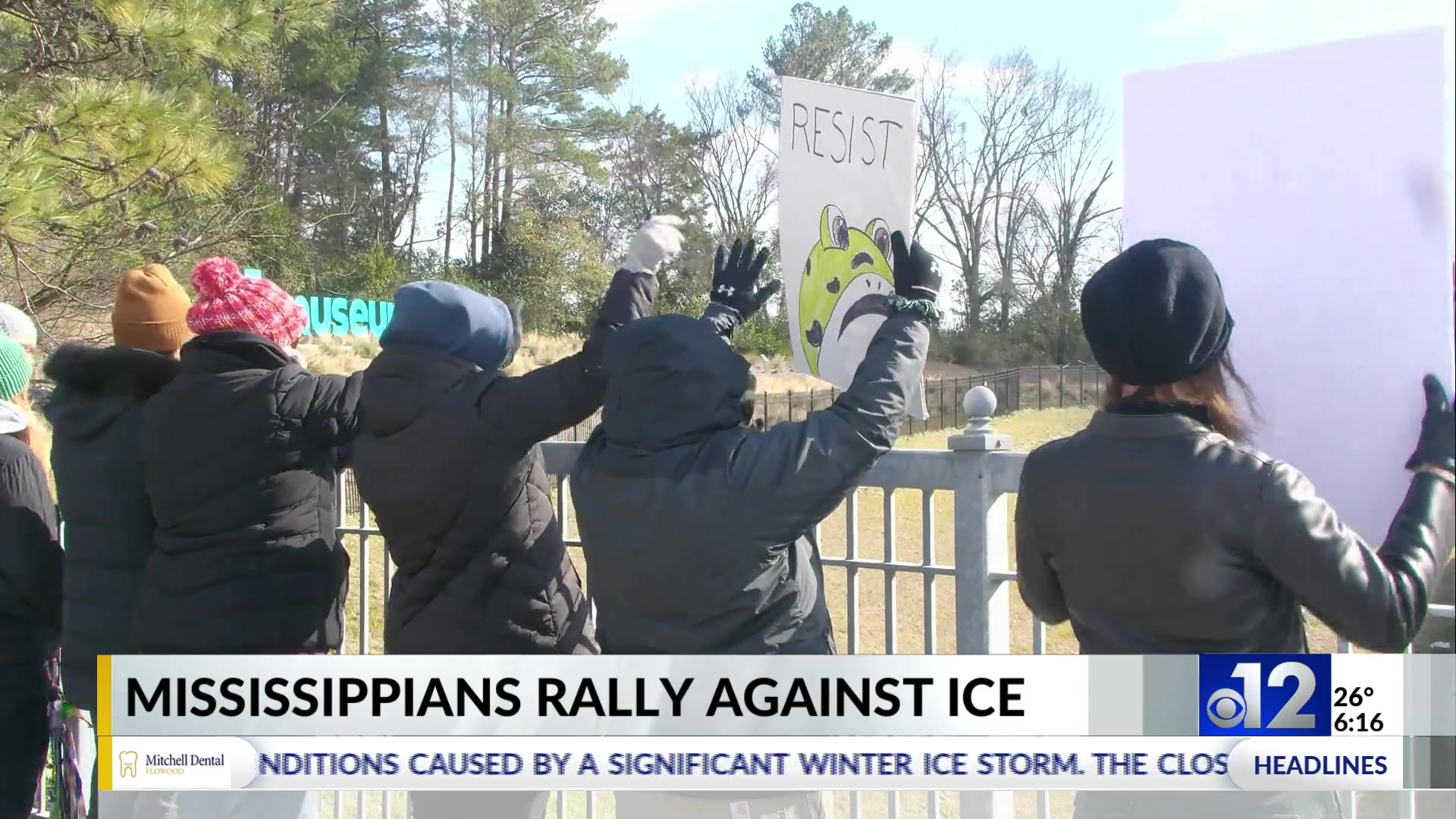Protesters in Jackson rally against ICE, seek change