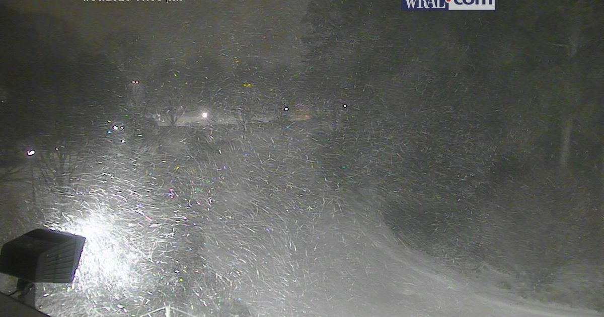 NC winter storm latest: Up to 7 inches of snow reported so far across the Triangle