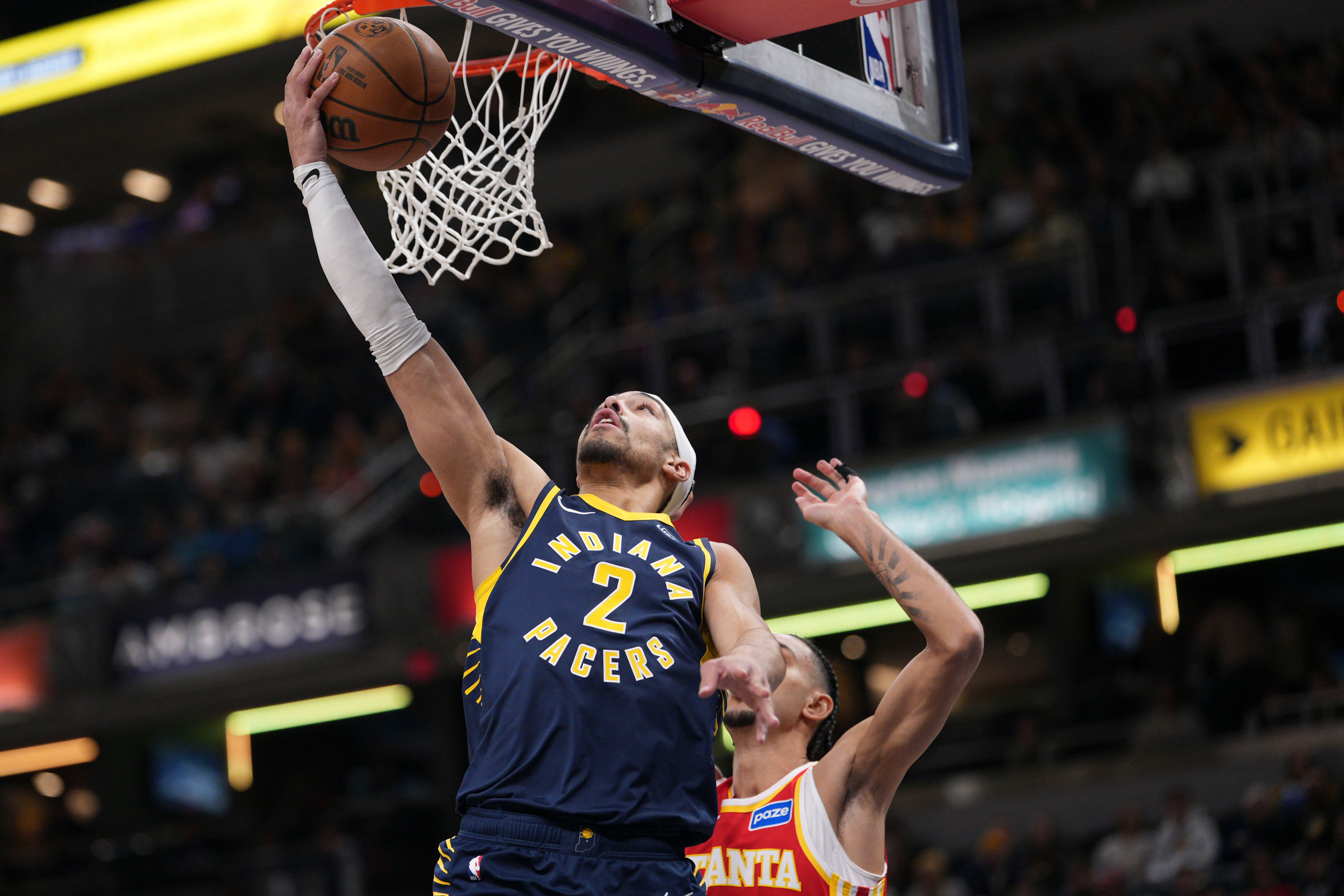 Pacers beat Hawks 129-124, overcoming Jalen Johnson