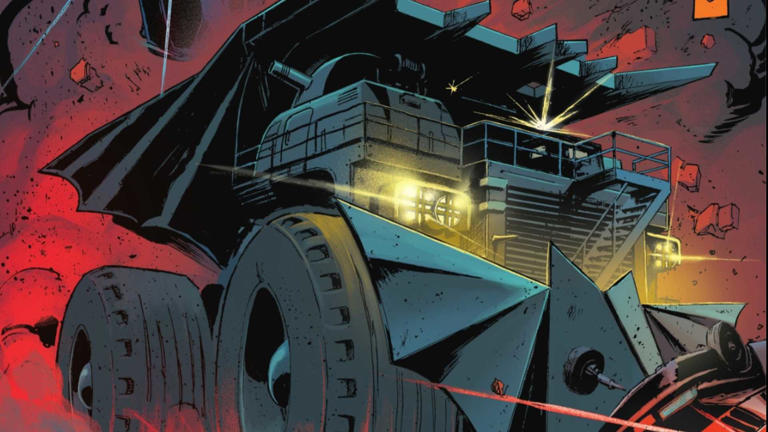 Absolute Batman's Batmobile has a new name