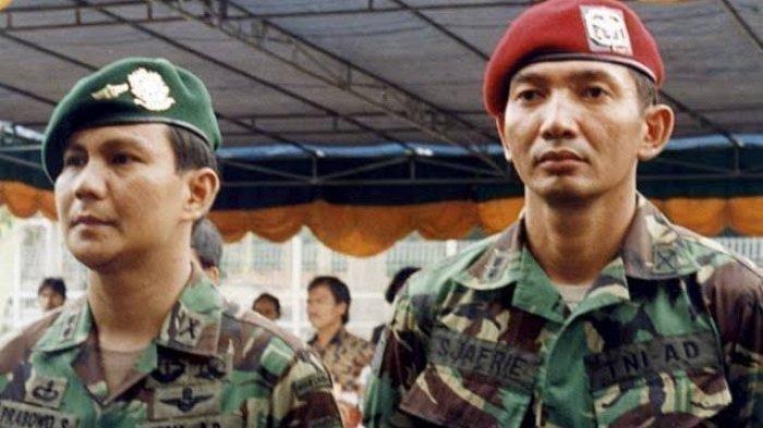 Sosok Sjafrie Sjamsoeddin Mehan RI yang Baru, Eks Paspampres Soeharto, Seangkatan Prabowo di TNI AD (IST)