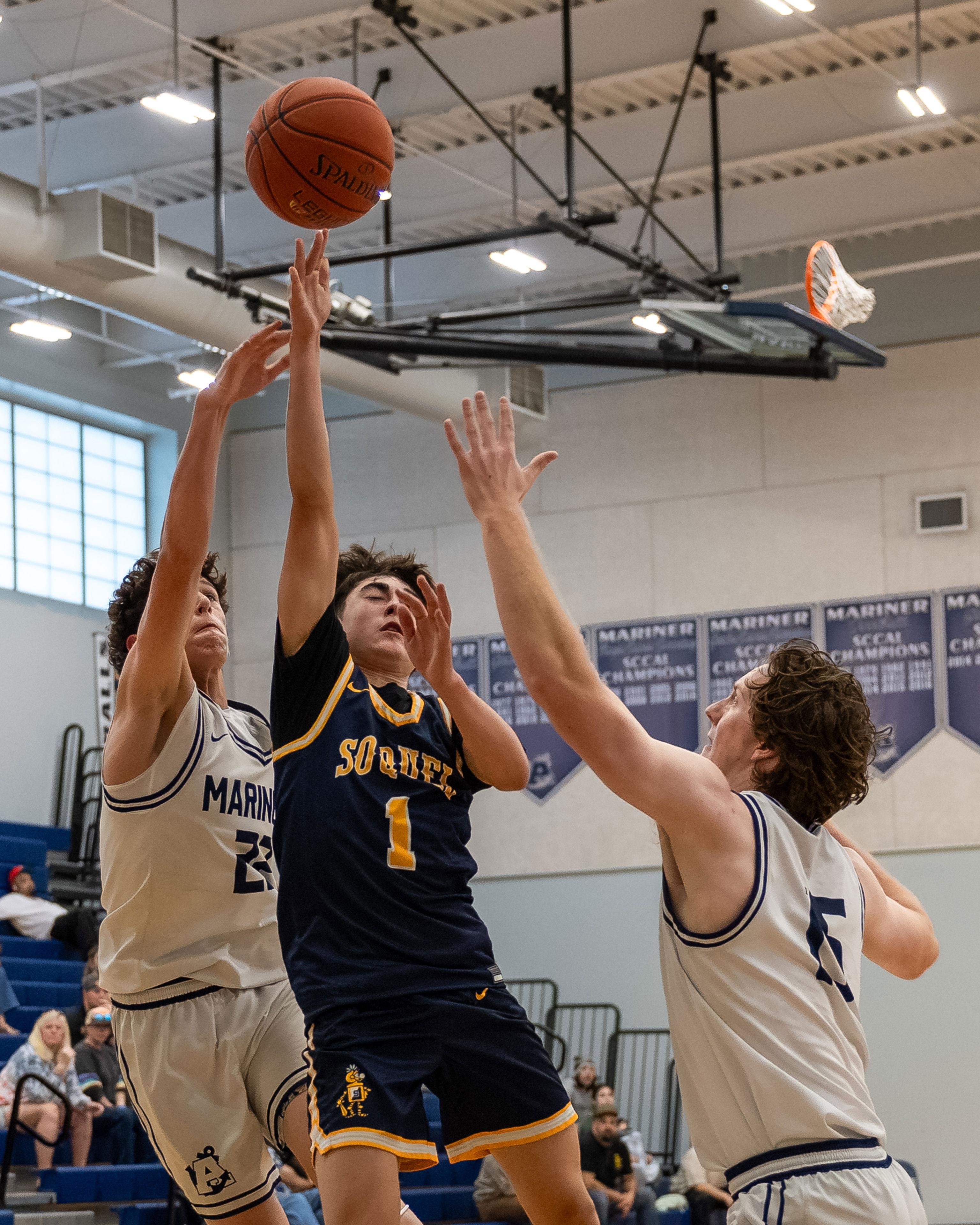 Soquel’s boys basketball team silences Aptos, secures no worse than a ...