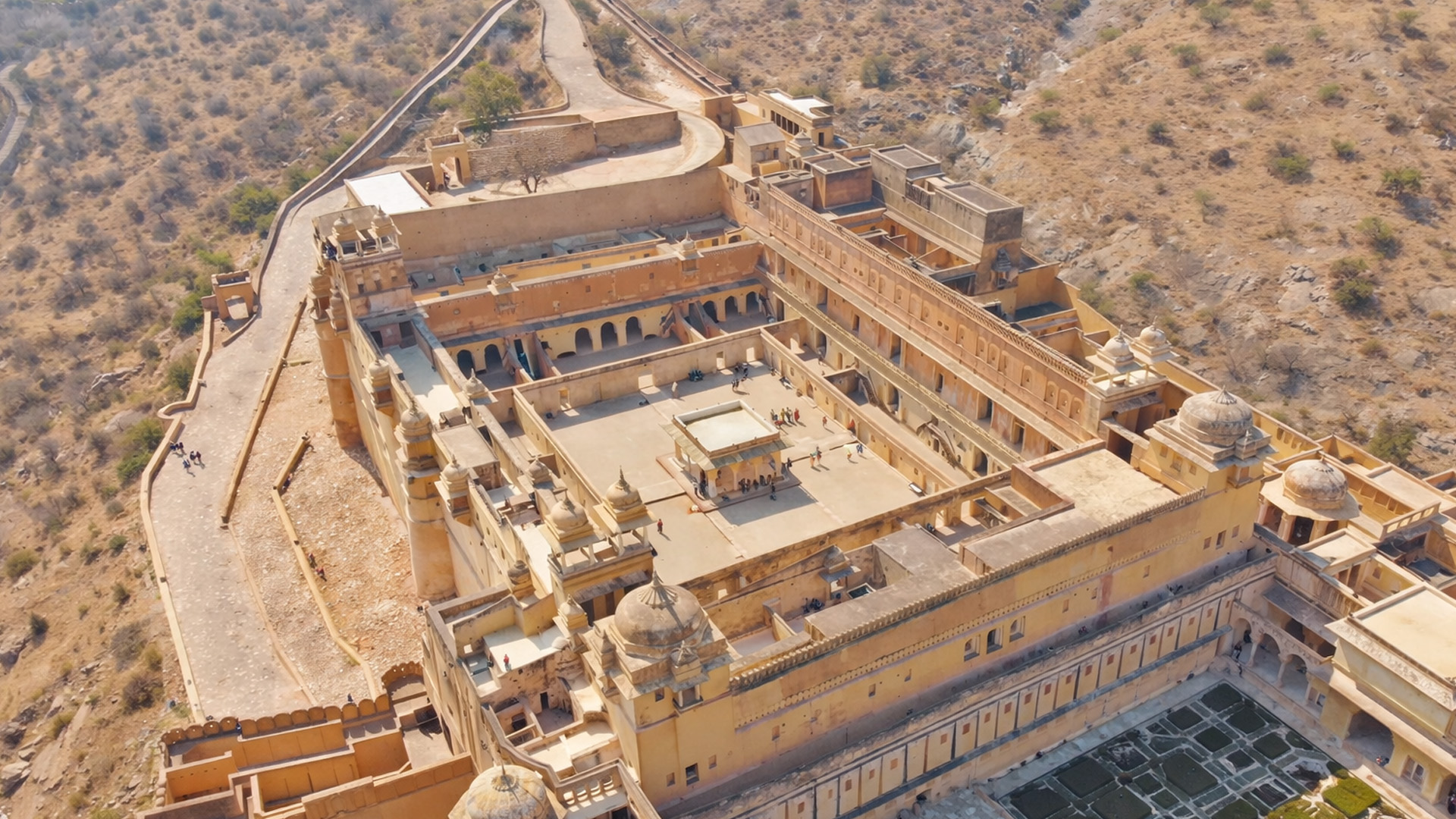 Historic palace of the Rajput kings