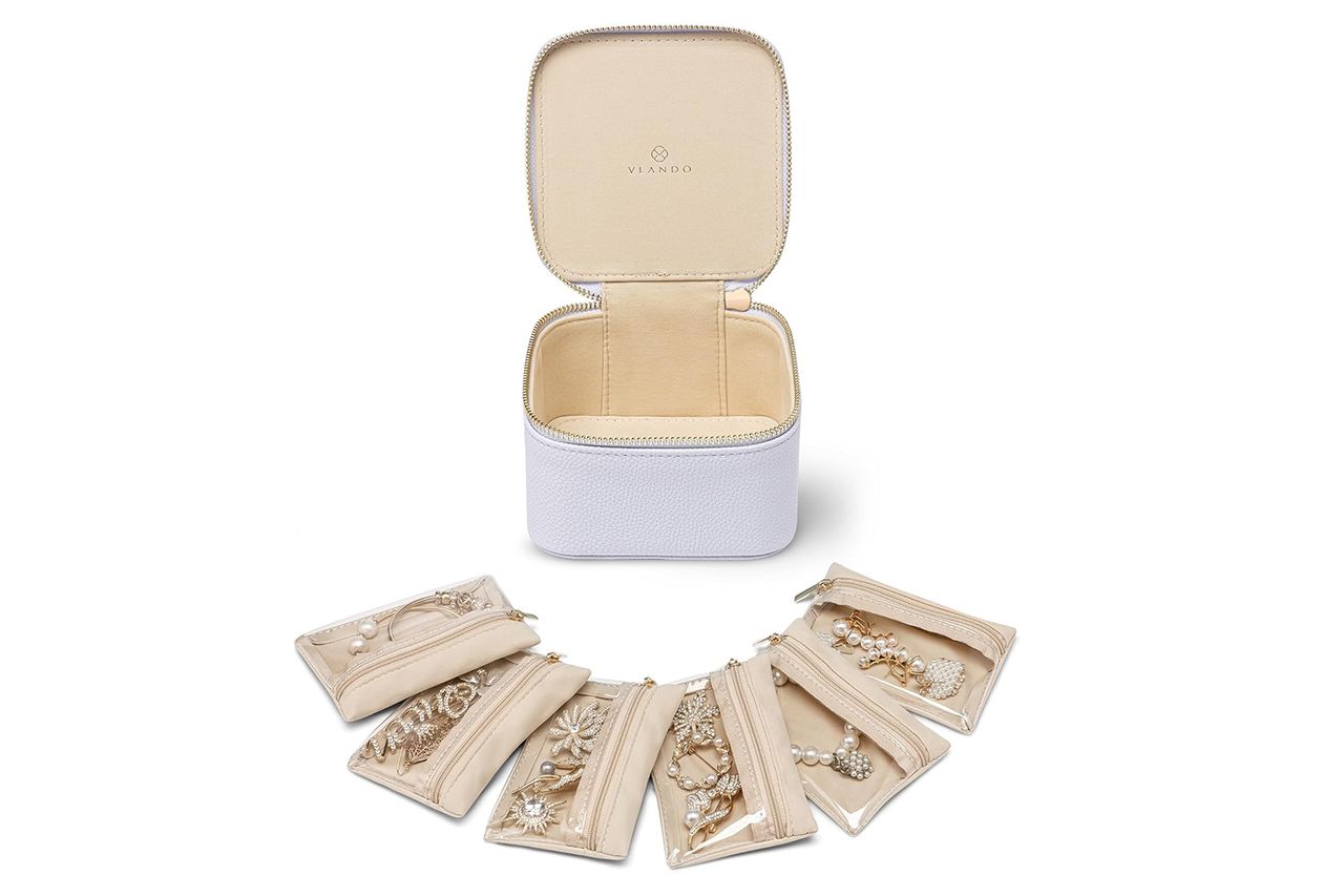 vlando travel jewelry case organizer