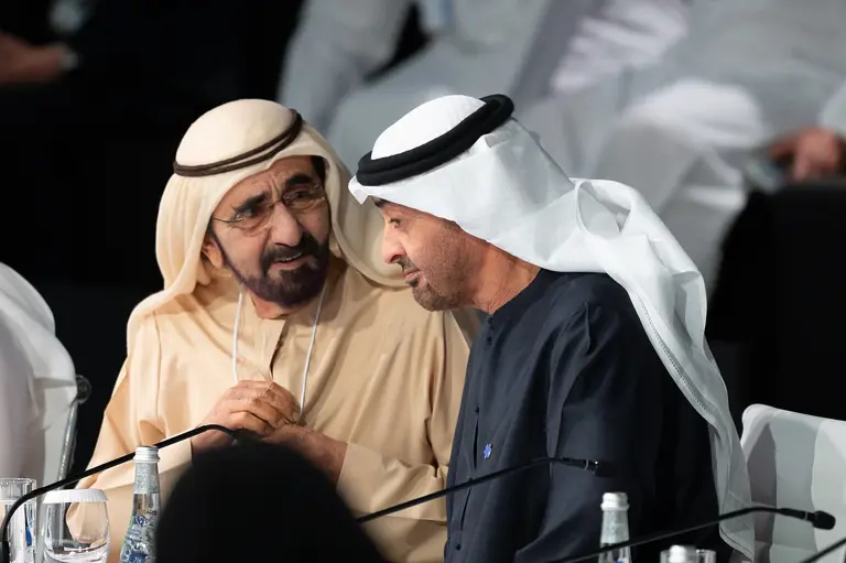 UAE president, Dubai ruler attend opening of World Laureates Summit