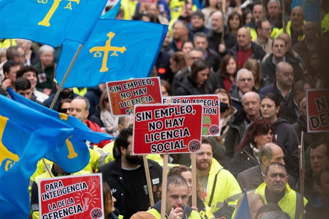 Barbón asegura que los trabajadores de ENCE tienen todo el apoyo del ...