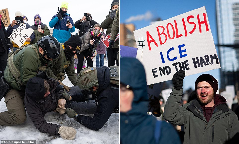Report: The network of agitators unmasking ICE agents