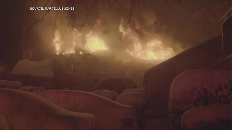 Firefighter hurt after crews battle two-alarm apartment fire in south ...