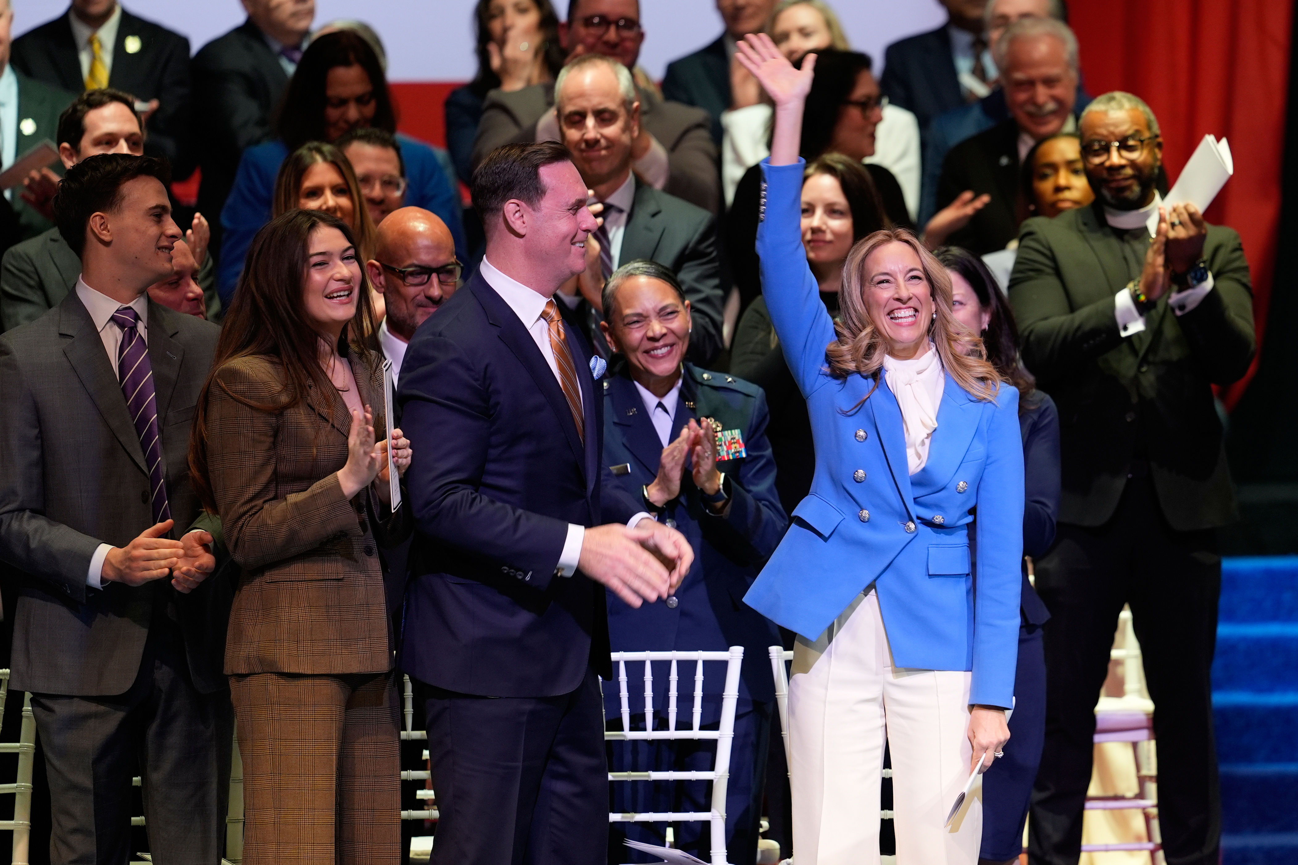 Big donors had access to Mikie Sherrill at inaugural ball. But the public won