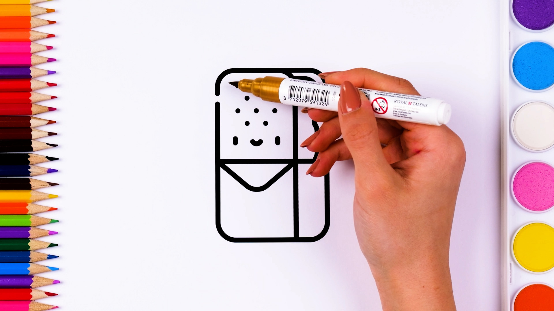 Creative learning through interactive coloring