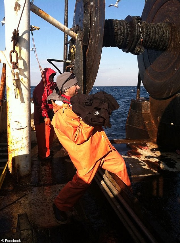 The crew appeared on a Nor'Easter Men, where they were filmed working in dangerous weather conditions for hours on end 