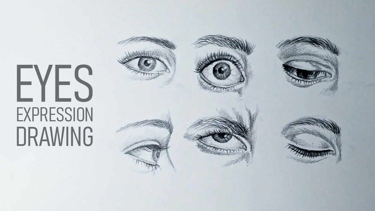 Draw better eye expressions: Easy practice for artists and beginners