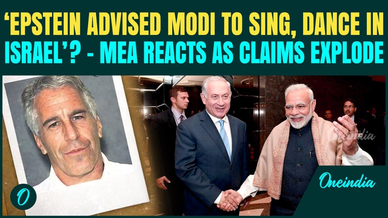 Modi in scandalous Epstein files - PM Modi ‘danced, sang’ in Israel on ...