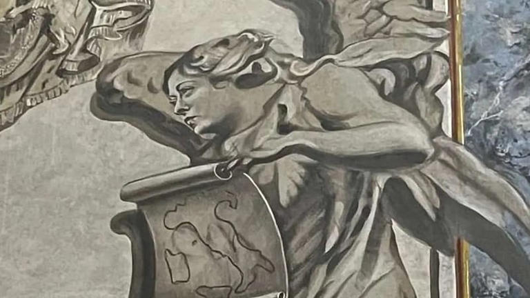 Rome : une fresque restaurée avec un ange aux traits de Giorgia Meloni crée la polémique