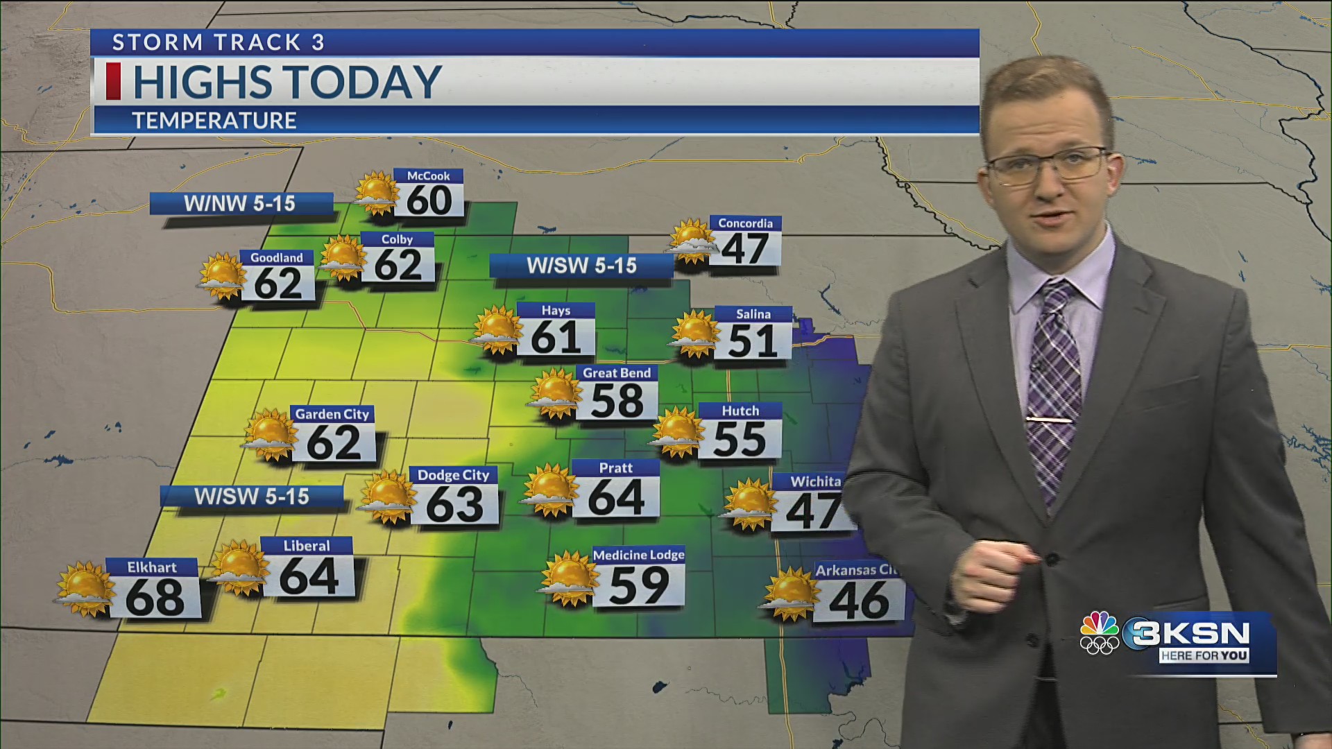 Storm Track 3 forecast: Temps jump fast today, staying milder this week