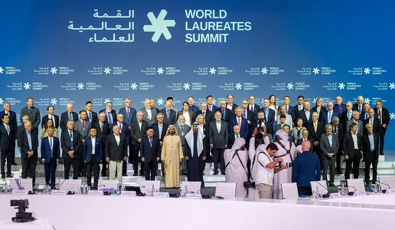 UAE president, Dubai ruler attend opening of World Laureates Summit