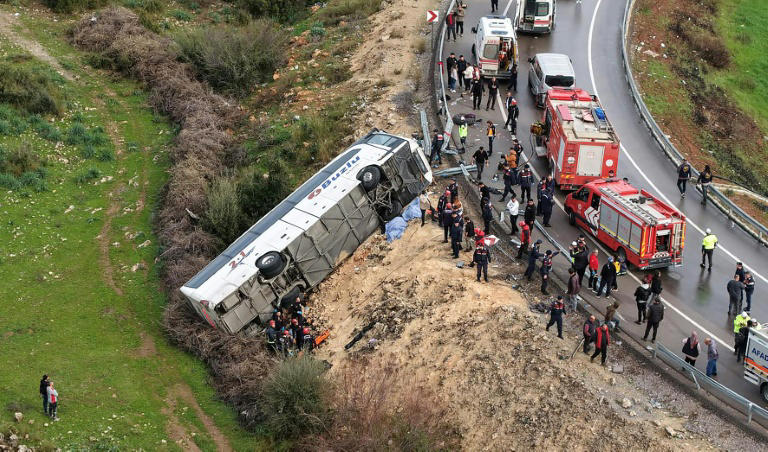 Turquie : seize morts et 30 blessés dans deux accidents de la route