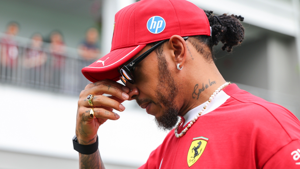 Formule 1 : Lewis Hamilton, touché mais déterminé : la saison Ferrari ...