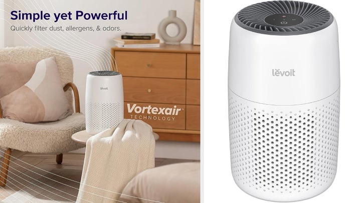 A workhorse tabletop Levoit purifier with 38,000 5-star ratings