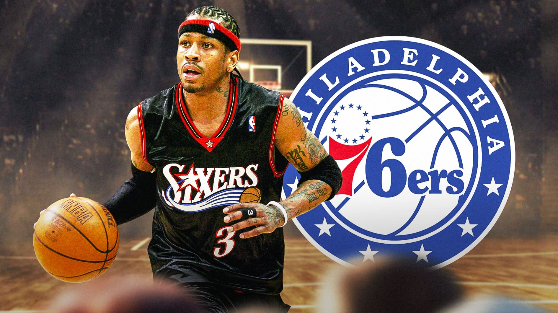 Watch 76ers legend Allen Iverson get introduced during 2001 Eastern ...