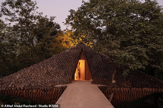 The house built across a gorge: The incredible home that is also a bridge