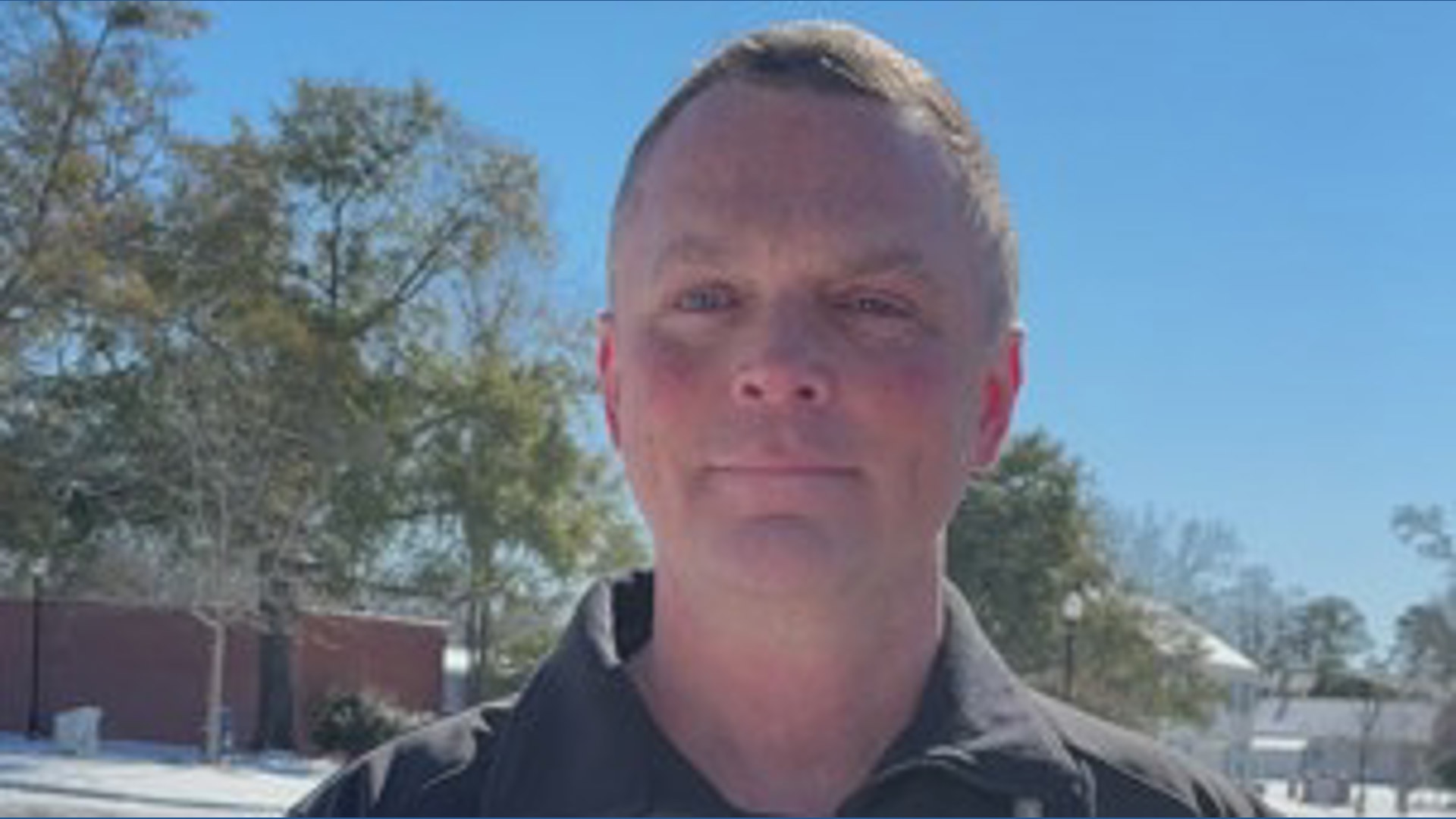 Kershaw County Sheriff Lee Boan gives an update on road conditions ...